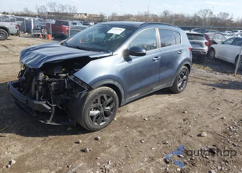 2020 Kia Sportage S from USA, damaged, VIN KNDP63AC0L7695096